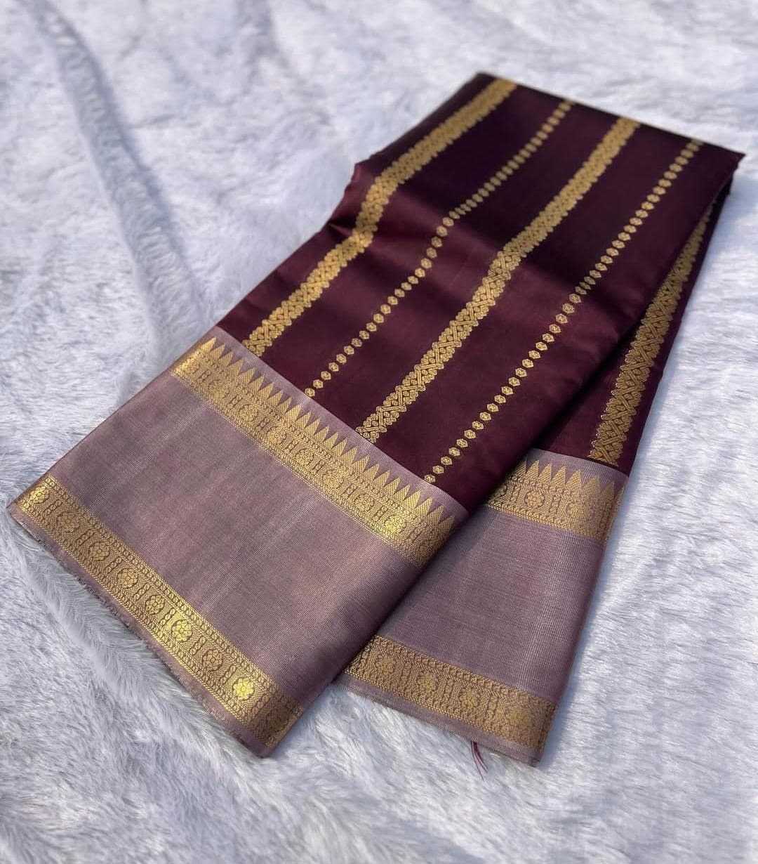 Premium Katan Silk saree thumbnail 2